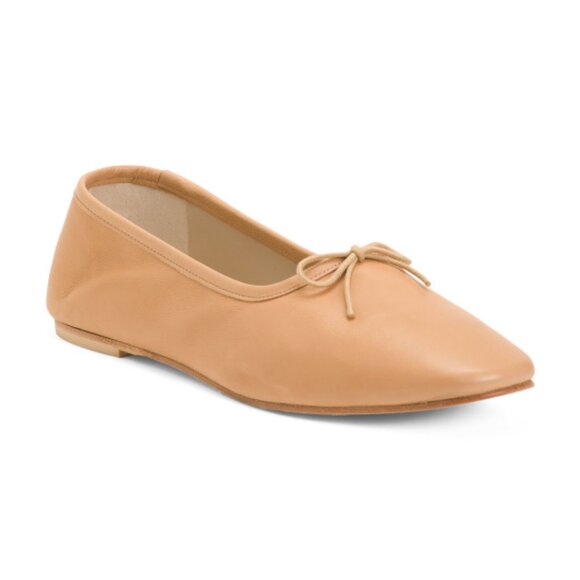 FREDA SALVADOR Made In Spain Leather Roma Ballet Flats - Picture 1 of 3